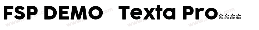 FSP DEMO   Texta Pro字体转换